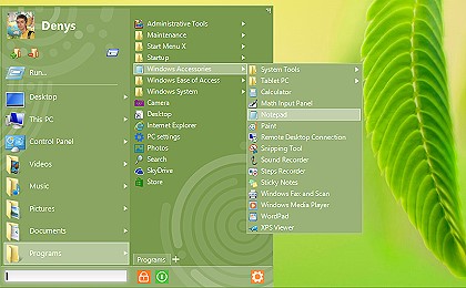 Start Menu X screenshot Start Menu X screenshot